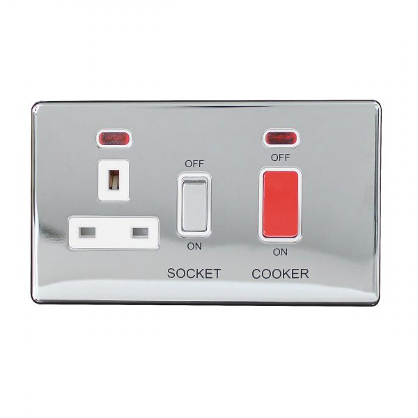 Screwless Cooker Control Unit 13A / 45A DP