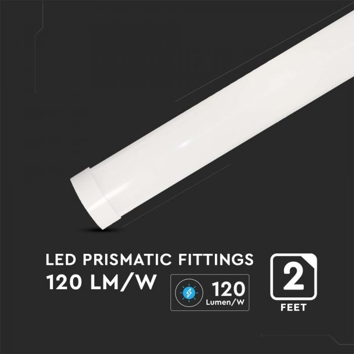 V-TAC LED BAT 2F 20W 4K SC