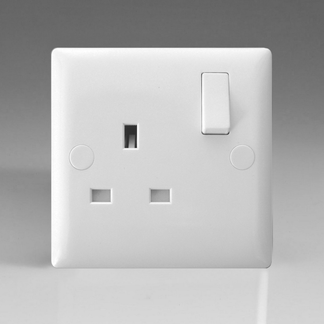 1-Gang 13A Double Pole Switched Socket